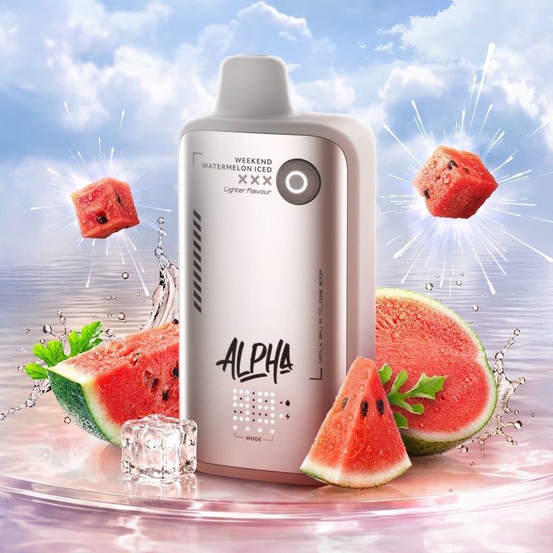 Flavour Beast Alpha Lite Series 80K Disposable Vape - Weekend Watermelon Iced, 30mL - DISPOSABLE - Mister Vapor