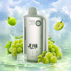 Flavour Beast Alpha Lite Series 80K Disposable Vape - Wild White Grape Iced, 30mL - DISPOSABLE - Mister Vapor