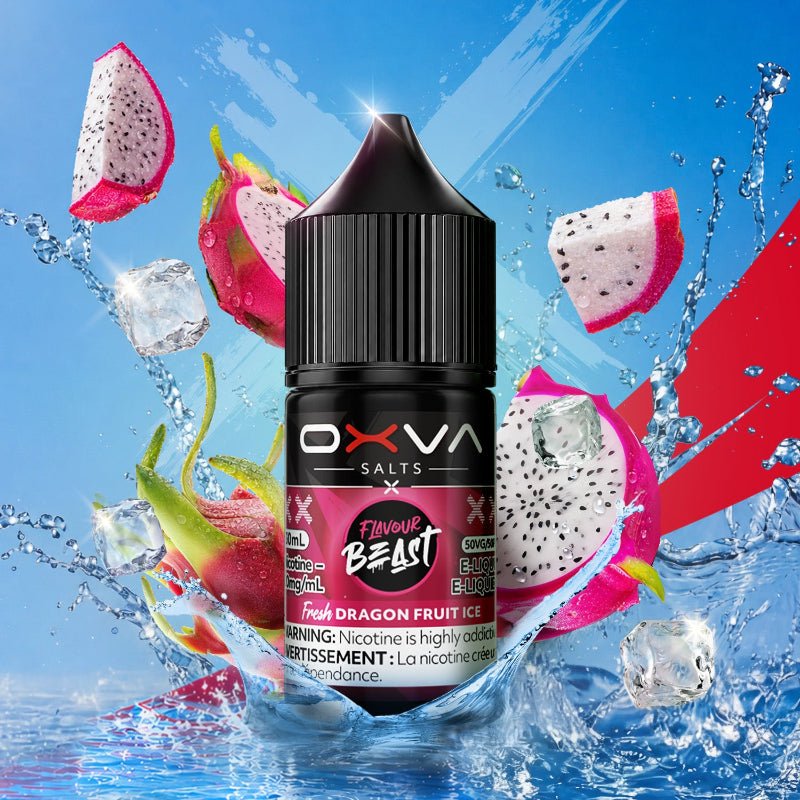 Flavour Beast x Oxva Nicotine Salts E-liquid - Fresh Dragon Fruit Ice - E-Liquid - Mister Vapor