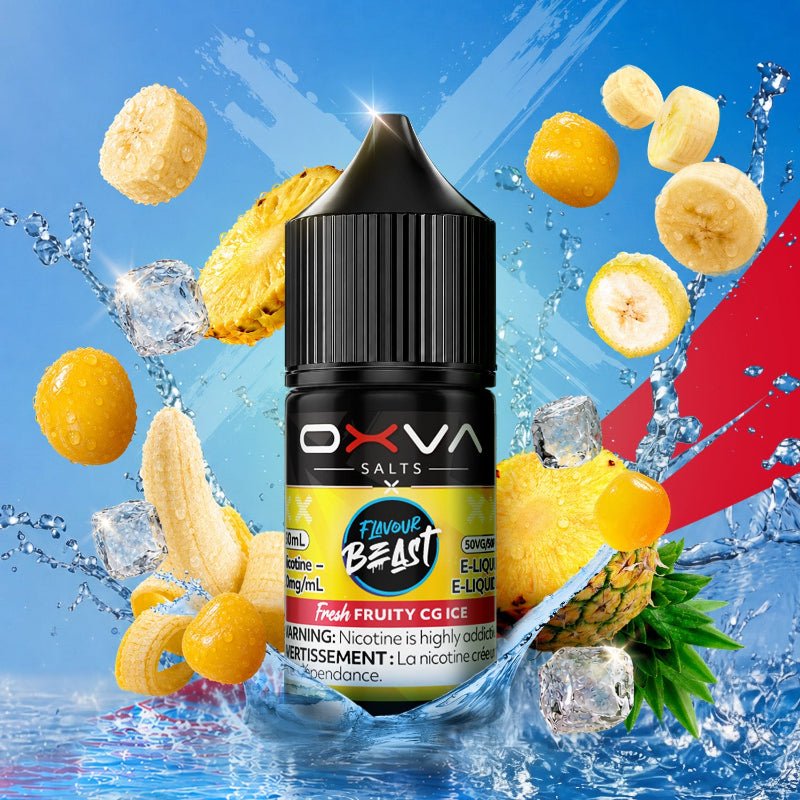 Flavour Beast x Oxva Nicotine Salts E-liquid - Fresh Fruity CG Ice - E-Liquid - Mister Vapor
