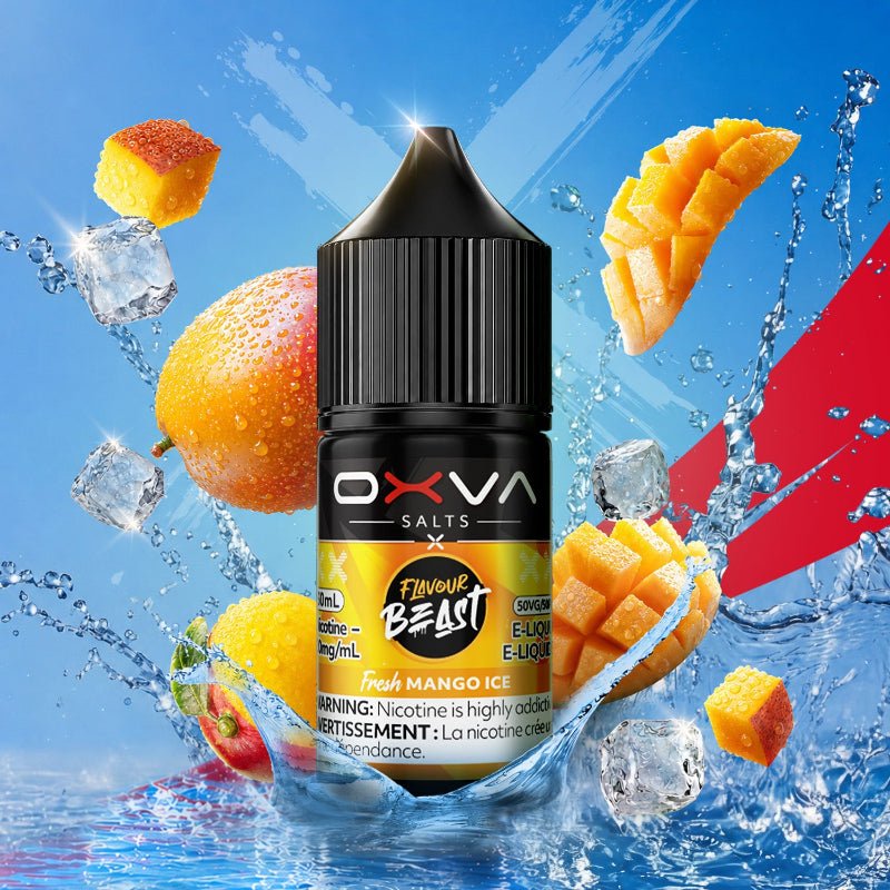 Flavour Beast x Oxva Nicotine Salts E-liquid - Fresh Mango Ice - E-Liquid - Mister Vapor