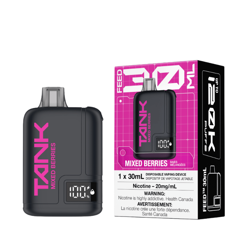 Feed Tank 120k - Mixed Berries Disposable Vape - DISPOSABLE - Mister Vapor