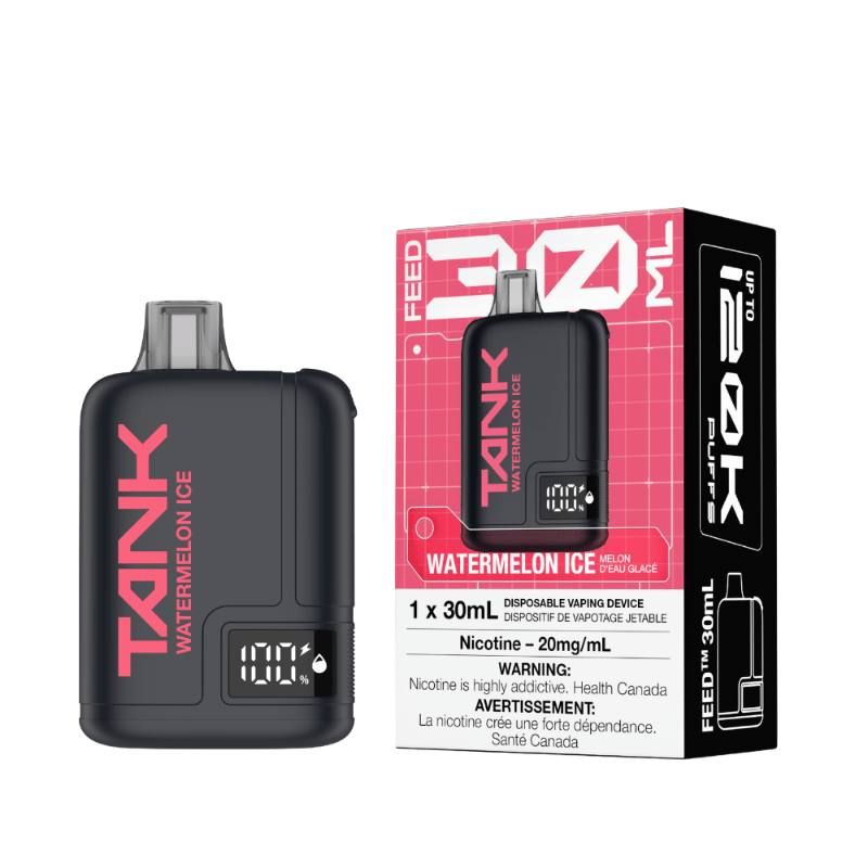 Feed Tank 120k - Watermelon Ice Disposable Vape - DISPOSABLE - Mister Vapor