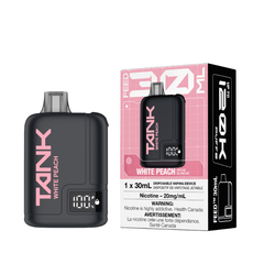 Feed Tank 120k - White Peach Disposable Vape - DISPOSABLE - Mister Vapor