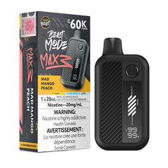 Flavour Beast - Beast Mode Max 3 60k Mad Mango Peach Disposable Vape - DISPOSABLE - Mister Vapor