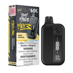 Flavour Beast - Beast Mode Max 3 60k Vibin' Vanana Disposable Vape - DISPOSABLE - Mister Vapor