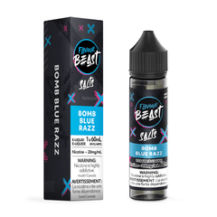 Flavour Beast E-Liquid Bomb Blue Razz Salt (30mL/60mL) - E-Liquid - Mister Vapor