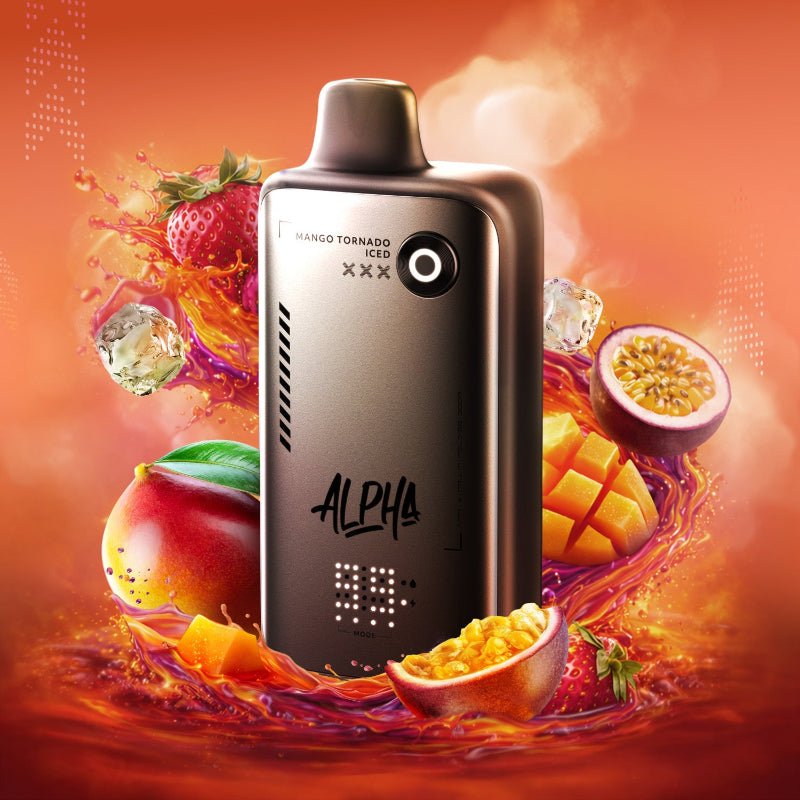 Flavour Beast Alpha 80K Disposable Vape - Blended Mango Tornado Iced, 30mL - DISPOSABLE - Mister Vapor