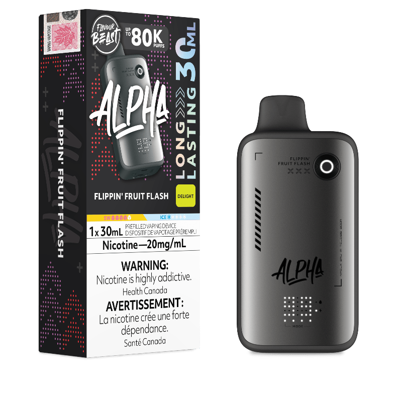 Flavour Beast Alpha 80K Disposable Vape - Flippin' Fruit Flash, 30mL - DISPOSABLE - Mister Vapor