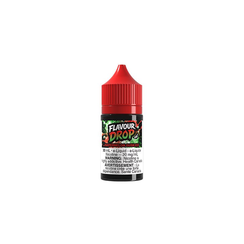 Flavour Drop - Watermelon Gush Ice Salts E-liquid - E-Liquid - Mister Vapor
