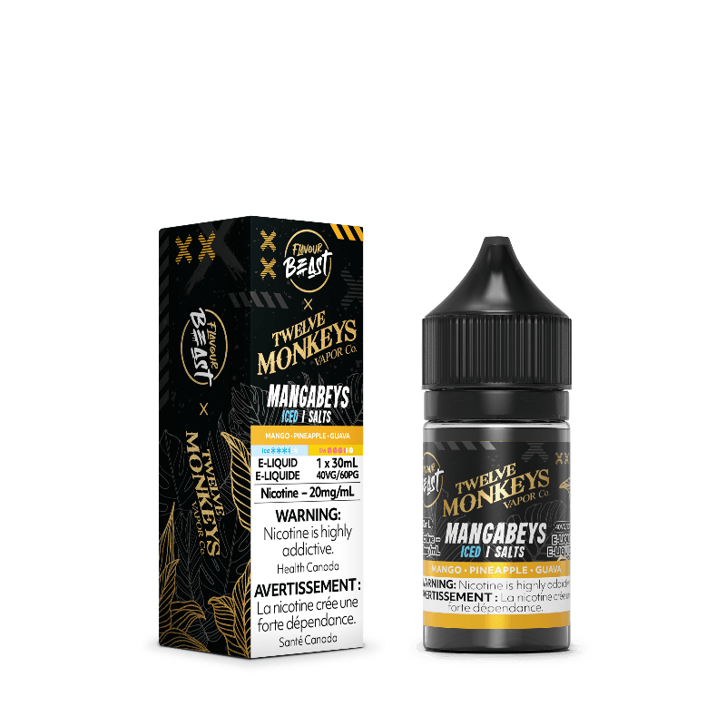 Flavour Beast x Twelve Monkeys E-Liquid Mangabeys Iced Salt - E-Liquid - Mister Vapor