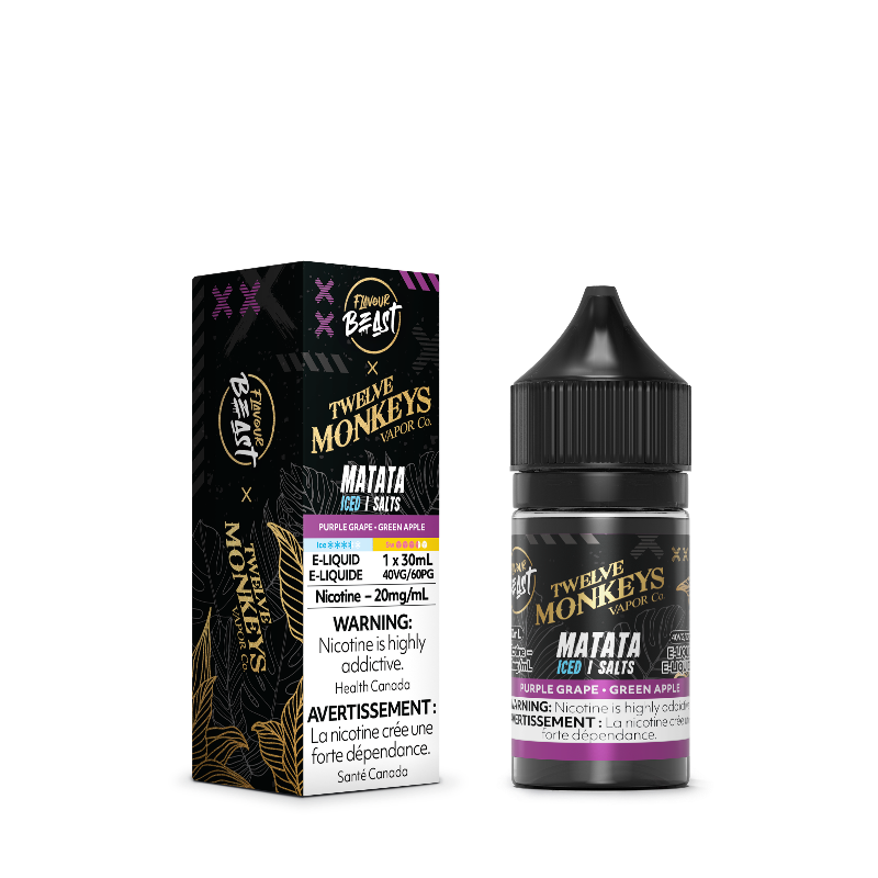 Flavour Beast x Twelve Monkeys E-Liquid Matata Iced Salt