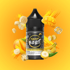 Flavour Beast E-Liquid Blastin' Banana Mango Iced Salt - E-Liquid - Mister Vapor