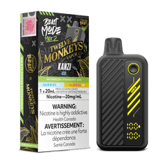 Beast Mode Max 2 50K X Twelve Monkeys Kanzi Iced By Flavour Beast - DISPOSABLE - Mister Vapor