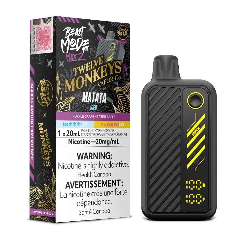 Matata Iced Beast Mode Max 2 By Flavour Beast X Twelve Monkeys