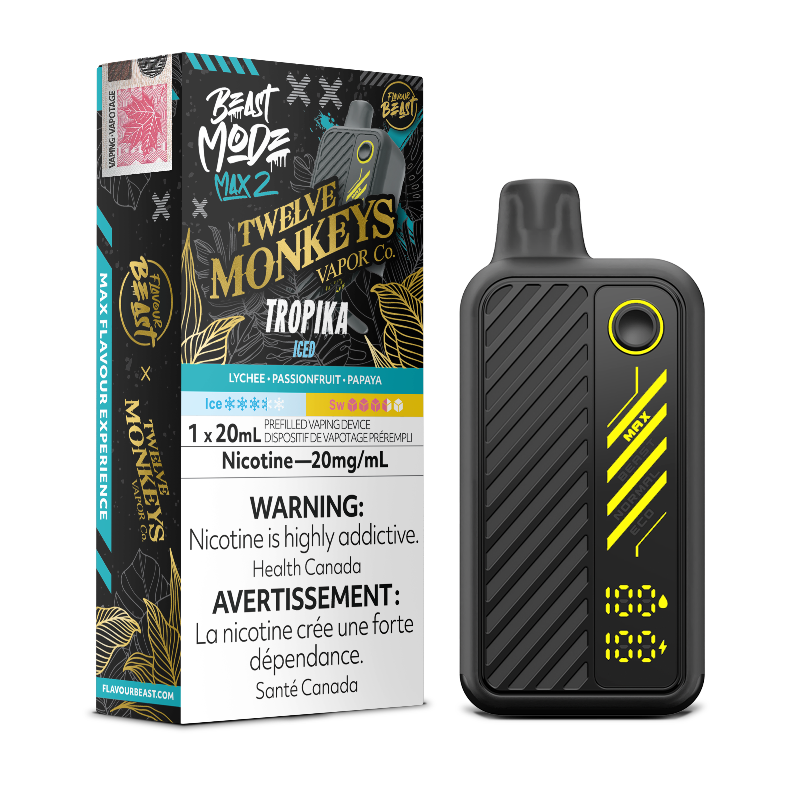 Beast Mode Max 2 50K X Twelve Monkeys Tropika Iced By Flavour Beast