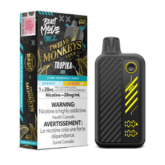 Beast Mode Max 2 50K X Twelve Monkeys Tropika Iced By Flavour Beast - DISPOSABLE - Mister Vapor