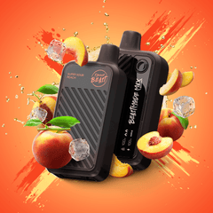 Beast Mode Max 18K Super S.Peach Iced Disposable Vape - DISPOSABLE - Mister Vapor