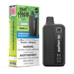Beast Mode Max 18K Super S.Blue Razz Iced Disposable Vape - DISPOSABLE - Mister Vapor