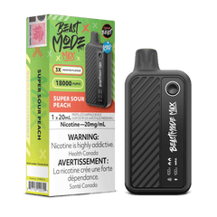 Beast Mode Max 18K Super S.Peach Iced Disposable Vape - DISPOSABLE - Mister Vapor