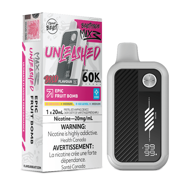 Flavour Beast - Beast Mode Max 3 60k Epic Fruit Bomb Iced Disposable Vape - DISPOSABLE - Mister Vapor