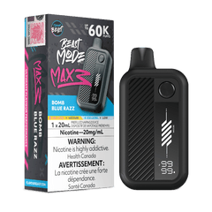 Flavour Beast - Beast Mode Max 3 60k Bomb Blue Razz Disposable Vape - DISPOSABLE - Mister Vapor