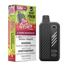 Beast Mode Max 2 50K Sour Gushin Series S. Cherry Watermelon By Flavour Beast