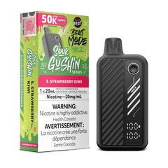 Beast Mode Max 2 50K Sour Gushin Series S. Strawberry Kiwi By Flavour Beast - DISPOSABLE - Mister Vapor