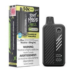 Beast Mode Max 2 50K Pumped Up Pineapple Iced By Flavour Beast - DISPOSABLE - Mister Vapor