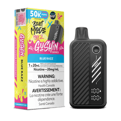 Beast Mode Max 2 50K Gushin Series Blue Razz By Flavour Beast - DISPOSABLE - Mister Vapor