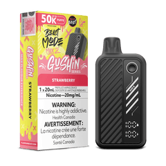 Beast Mode Max 2 50K Gushin Series Strawberry By Flavour Beast - DISPOSABLE - Mister Vapor