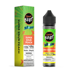 Flavour Beast E-Liquid Super S.Peach Iced Salt (30mL/60mL) - E-Liquid - Mister Vapor