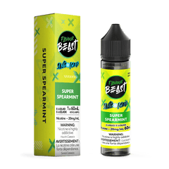 Flavour Beast E-Liquid Super Spearmint Iced Salt (30mL/60mL) - E-Liquid - Mister Vapor