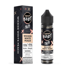 Flavour Beast E-Liquid Wicked White Peach Salt (60mL) - E-Liquid - Mister Vapor
