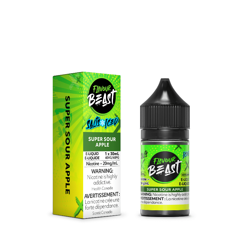 Flavour Beast E-Liquid Super S.Apple Iced Salt - E-Liquid - Mister Vapor