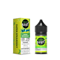 Flavour Beast E-Liquid Super Spearmint Iced Salt (30mL/60mL) - E-Liquid - Mister Vapor