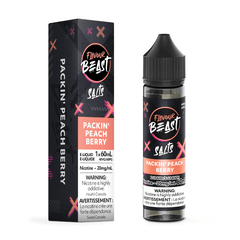 Flavour Beast E-Liquid Packin' Peach Berry Salt (30mL/60mL) - E-Liquid - Mister Vapor