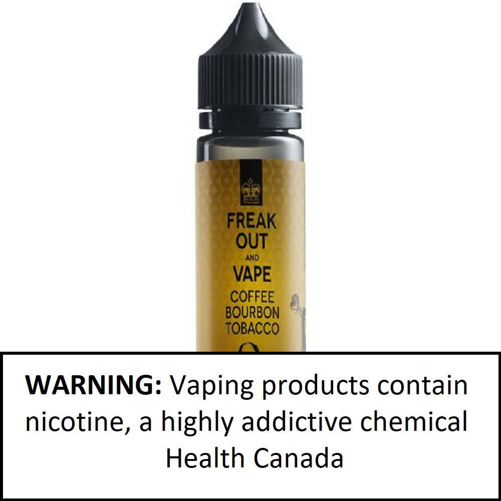 Freak Out Coffee Bourbon Tobacco - E-Liquid - Mister Vapor