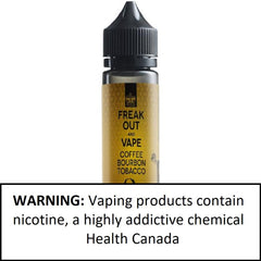 Freak Out Coffee Bourbon Tobacco - E-Liquid - Mister Vapor