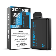 Gcore Prime Blue Razz 15K Nicotine Free - DISPOSABLE - Mister Vapor