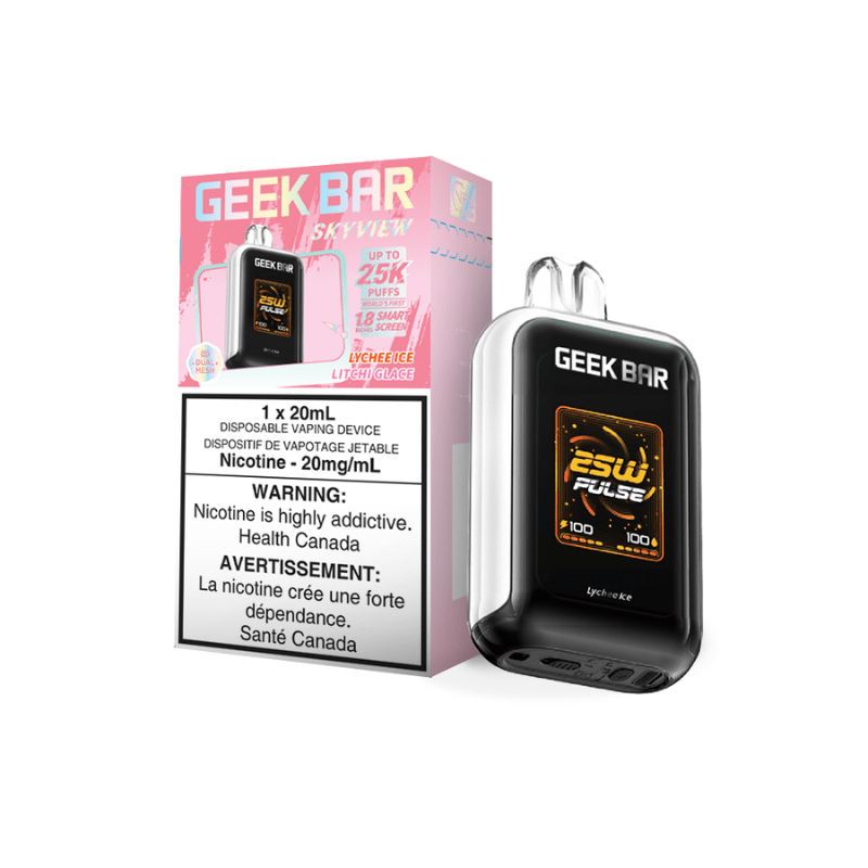 Geek Bar Skyview 25K Lychee Ice Disposable Vape - DISPOSABLE - Mister Vapor