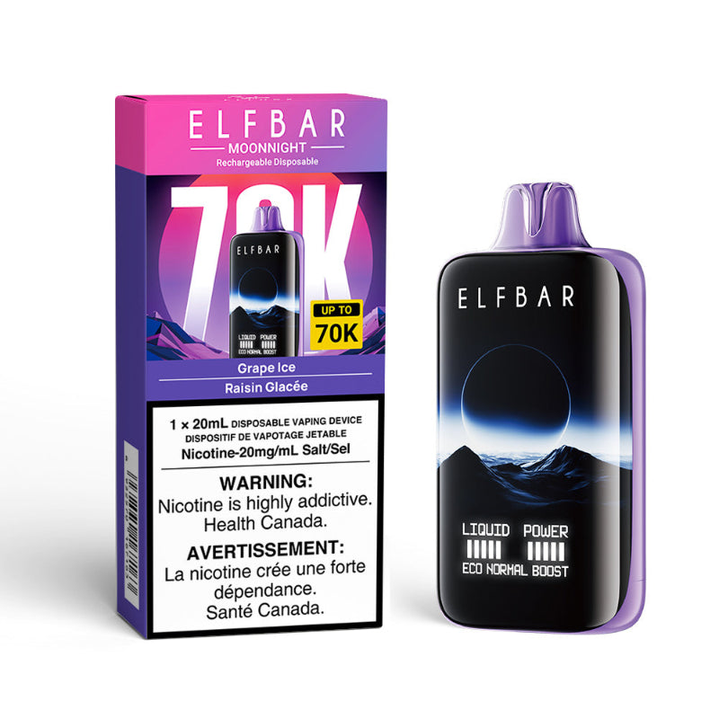 Elf Bar MoonNight 70k Grape Ice