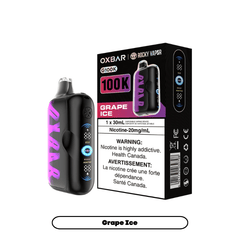 Oxbar G100k Disposable Vape - Grape Ice - DISPOSABLE - Mister Vapor