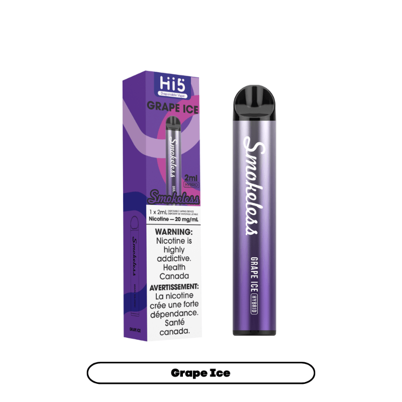Puffsphere Grape Ice Smokeless Vape - DISPOSABLE - Mister Vapor