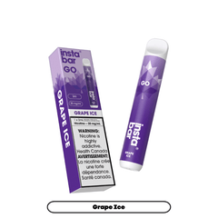 Insta Bar Go Grape Ice Disposable Vape, 2mL - DISPOSABLE - Mister Vapor