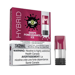 Pop Pods Grape Pomegranate Ice Hybrid 2% - Pods - Mister Vapor
