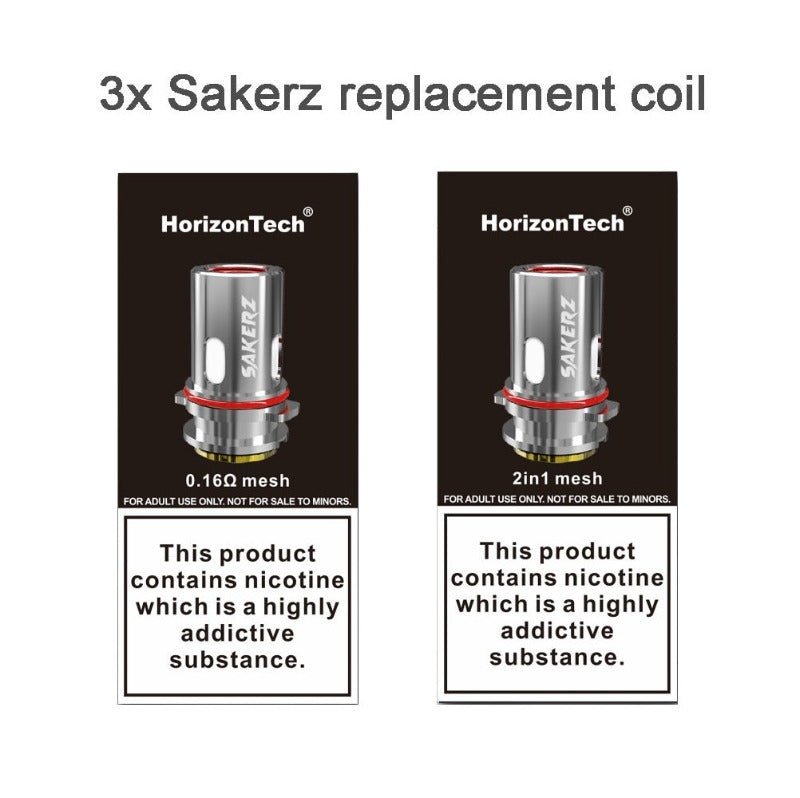 Horizontech Sakerz Replacement Coil (3 Pack) - Coils - Mister Vapor