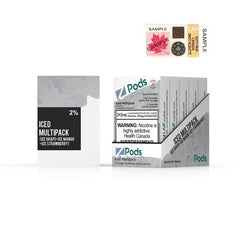Z Pods Iced Multi Pack 2% Special Nic Blend - Pods - Mister Vapor