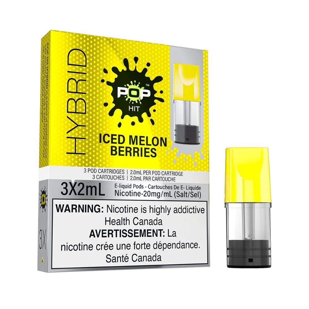 Pop Pods Iced Melon Berries Hybrid 2% - Pods - Mister Vapor