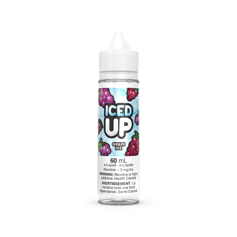 GRAPE ICE BY ICED UP Zesty Grapes with icy finish 70% VG 30% PG